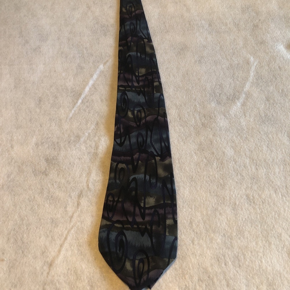 Grateful Dead Tie Electric 2 Sixth Set 100% Silk‎ multicolored Jerry Garcia
